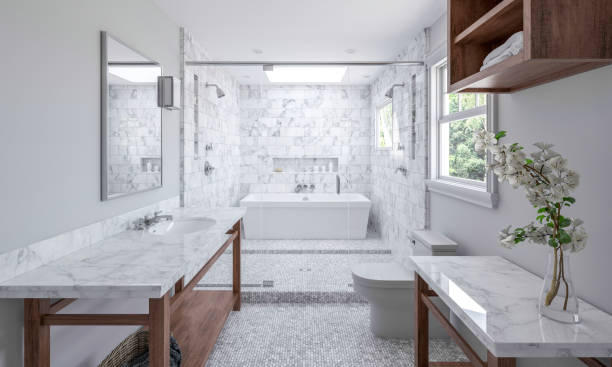 Bathroom natural Stone | Everlast Floors